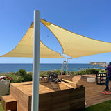 TRIANGLE Shade Sail 4m x 4m x 4m