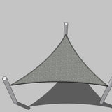 TRIANGLE Shade Sail 4m x 4m x 4m