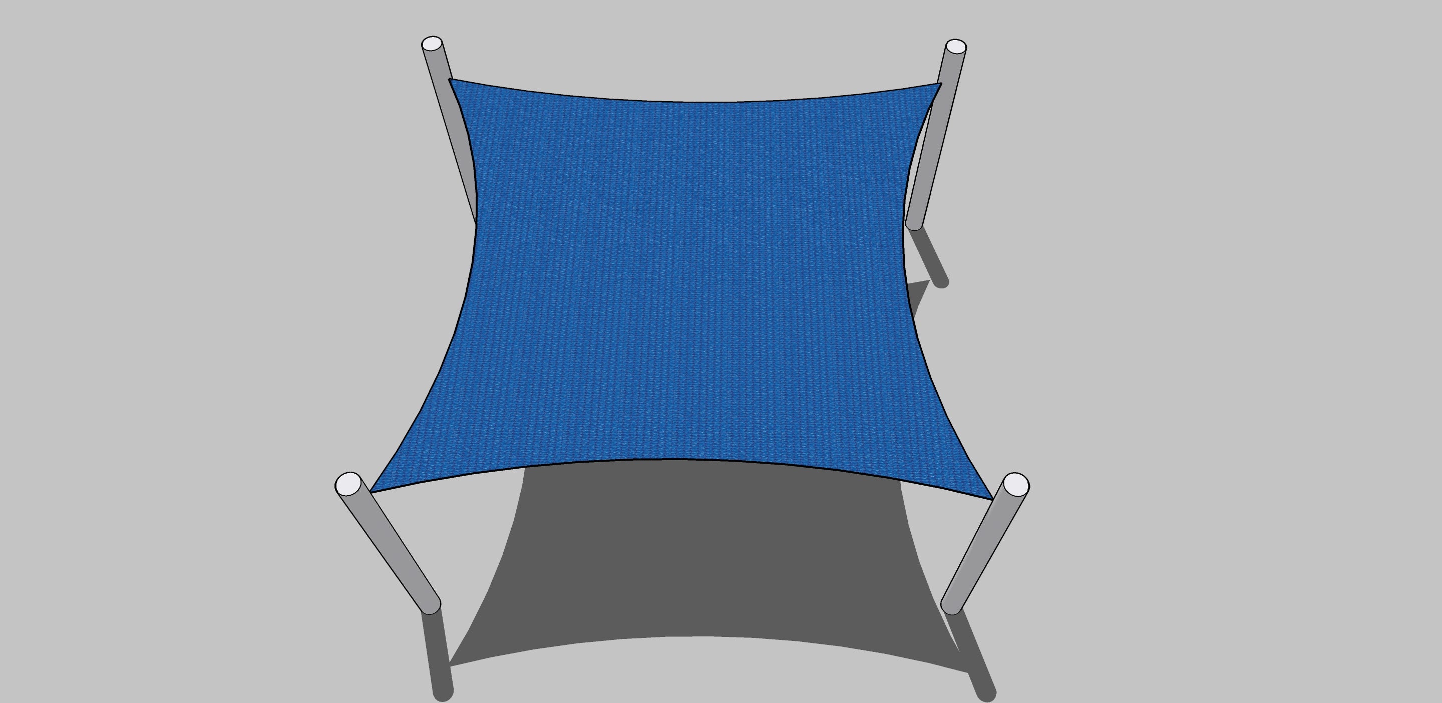 SQUARE Shade Sail 6.5m x 6.5m