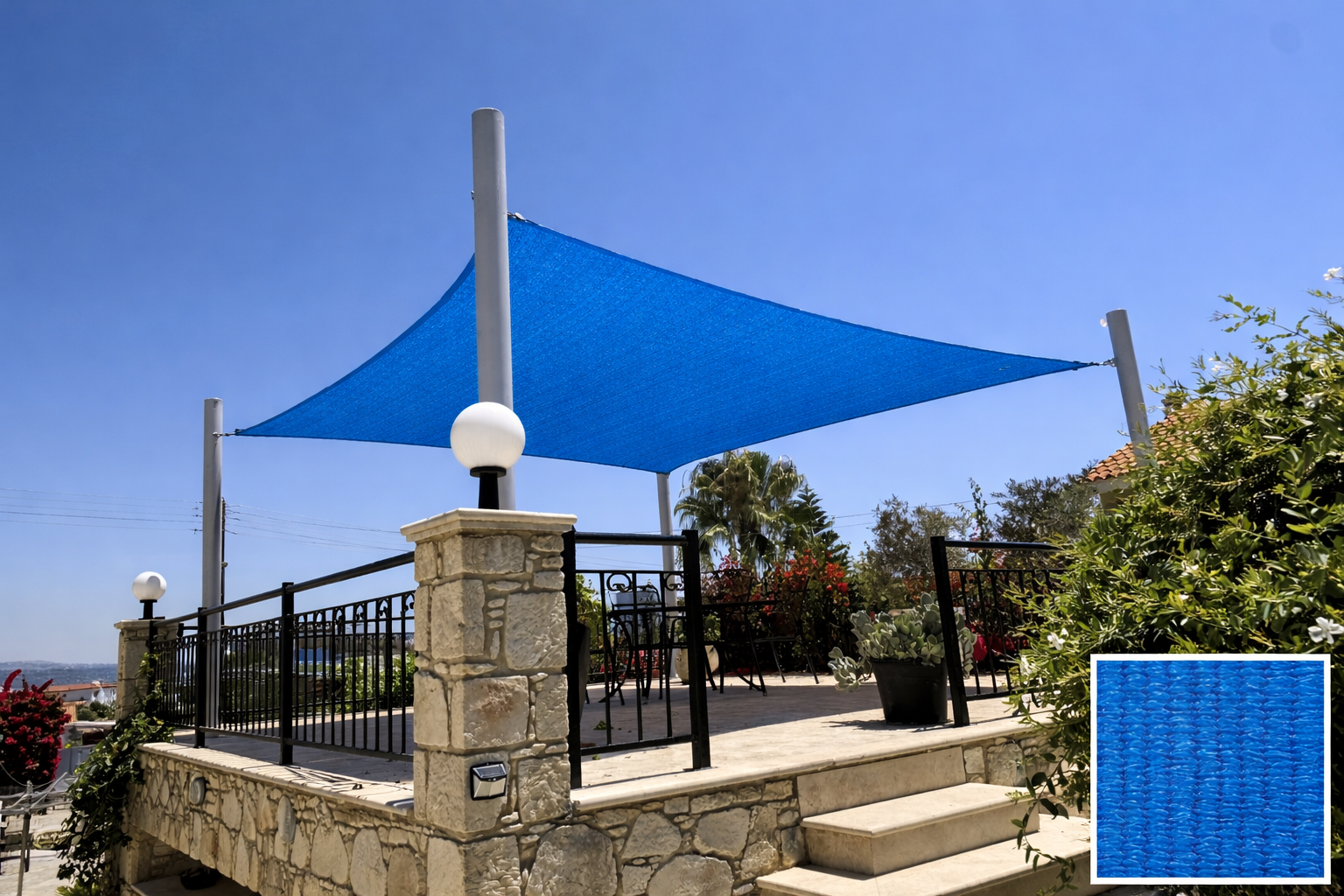 SQUARE Shade Sail 5.5m x 5.5m