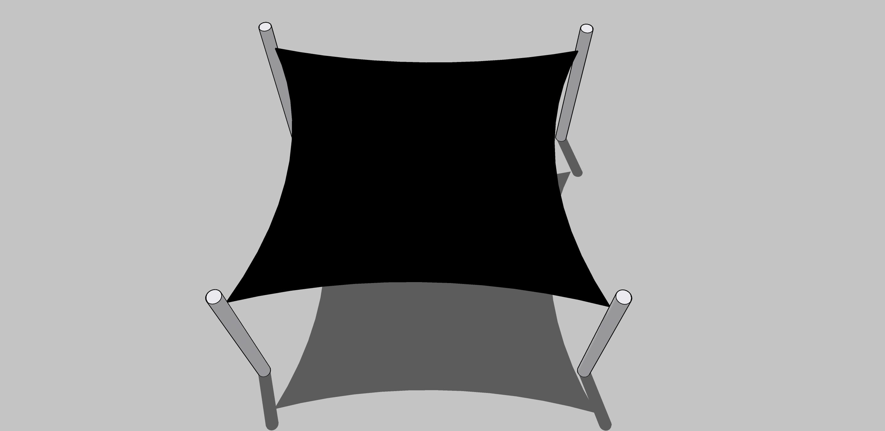 SQUARE Shade Sail 6.5m x 6.5m