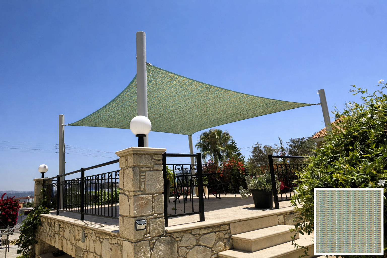 SQUARE Shade Sail 4.5m x 4.5m