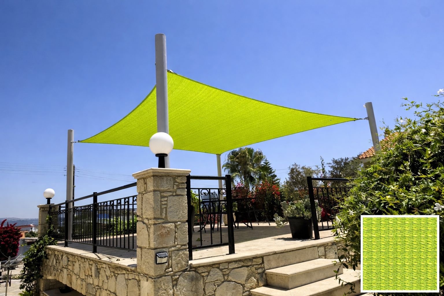 SQUARE Shade Sail 3.5m x 3.5m