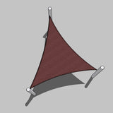 TRIANGLE Shade Sail 4m x 4m x 4m