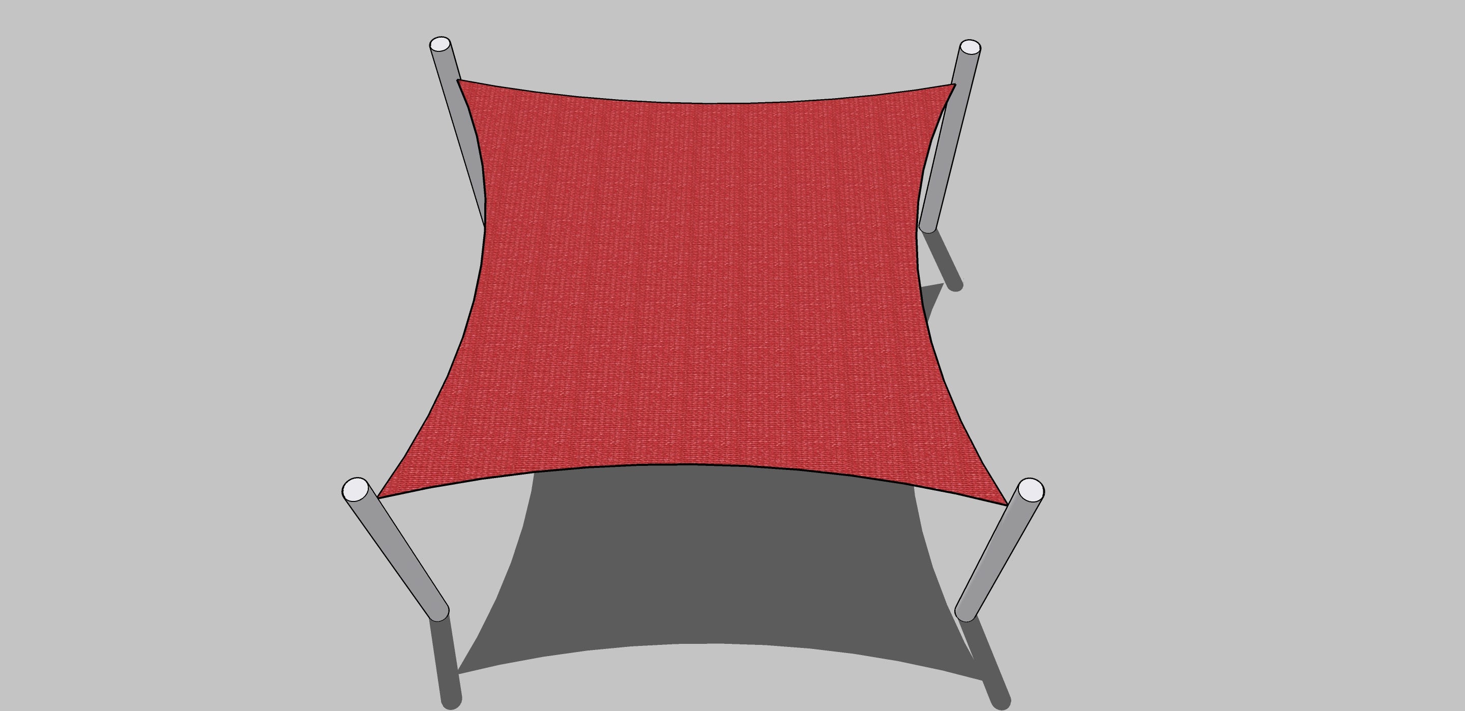 SQUARE Shade Sail 6.5m x 6.5m