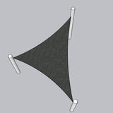 TRIANGLE Shade Sail 3m x 3m x 3m